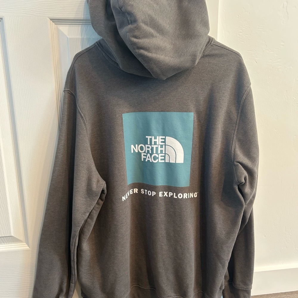 The North Face Men's Charcoal Hoodie - Picture 2 of 3